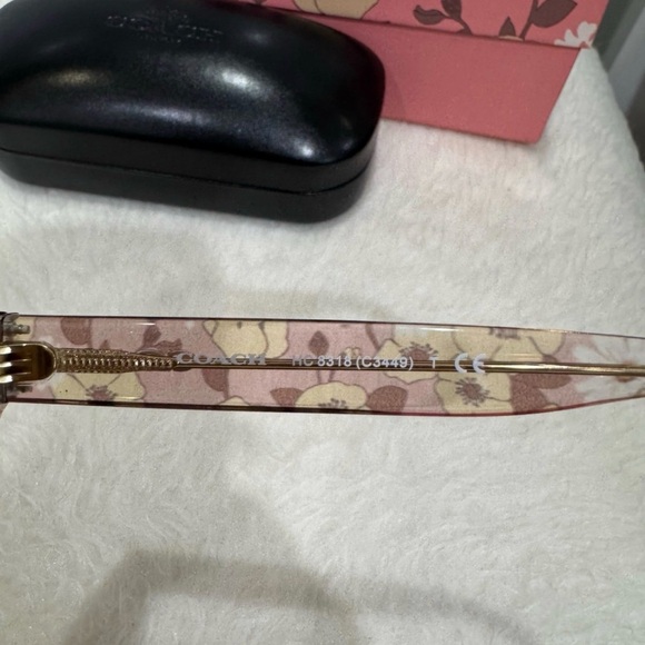 Coach Floral Pink Sunglasses